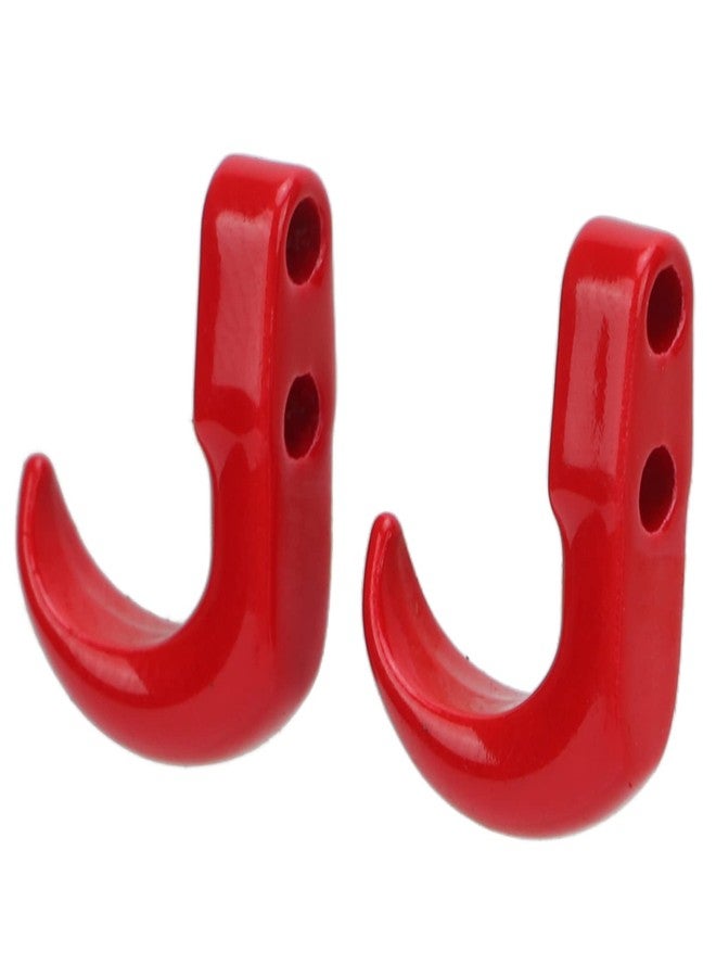 Astibym RC Tow Hook, Light Easy to Install RC Trailer Hook Authenticity for 1/24 Scale Model Mounting(red), car Model Accessories - Image 1
